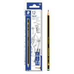STAEDTLER ξύλινο μολύβι Noris 120-4, εξάγωνο, 2Η4, 12τμχ