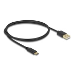DELOCK USB-C switch 18911, 2 σε 1 bidirectional, 10Gbps, 8K, 100W, μαύρο - Image 4