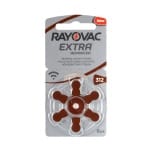 RAYOVAC μπαταρίες ακουστικών βαρηκοΐας 312MF, mercury free, 1.4V, 6τμχ