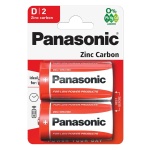 PANASONIC μπαταρίες Zinc Carbon, D/R20, 1.5V, 2τμχ