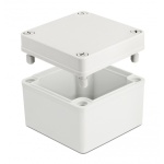 DELOCK ηλεκτρολογικό κυτίο 60397, αδιάβροχο IP65, 100x100x75mm, γκρι - Image 3