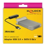 DELOCK αντάπτορας USB σε SATA 62742 με θήκη για 2.5" HDD/SSD, 6Gbps - Image 5