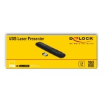 DELOCK Τηλεχειριστήριο παρουσιάσεων 64092 με laser, ασύρματο, έως 30m - Image 5