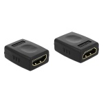 DELOCK αντάπτορας HDMI θηλυκό σε θηλυκό 65049, 4K/30Hz, μαύρος