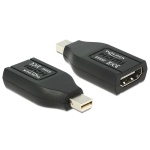 DELOCK αντάπτορας mini DisplayPort σε HDMI 65552, 1080p, μαύρος