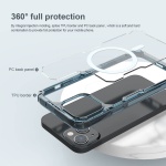 NILLKIN θήκη Nature Pro Magnetic για iPhone 14 Plus, μπλε & διάφανη - Image 3