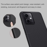NILLKIN θήκη Super Frosted Shield για Xiaomi Note 12 Pro+ 5G, μαύρο - Image 2