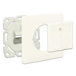 DELOCK Wall Outlet για Keystone 86219, 2 Port - Image 2