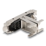 DELOCK αμφίδρομος σύνδεσμος LSA 87064, RJ45 Cat.6A, toolfree - Image 2