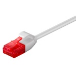 GOOBAY καλώδιο δικτύου 93751, CAT 6 U/UTP, slim, copper, 2m, γκρι