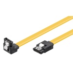 GOOBAY καλώδιο SATA 95018, γωνιακό, 6Gbps, 0.3m, κίτρινο