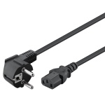 GOOBAY καλώδιο τροφοδοσίας 95142, 3G 1.00mm², 3m, μαύρο - Image 2