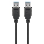 GOOBAY καλώδιο USB 3.0 95716, 5 Gbps, 0.5m, μαύρο