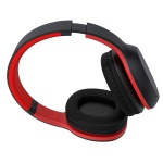 CELEBRAT Bluetooth headphones A18-BKRD, wireless & wired, μαύρο-κόκκινο - Image 2