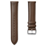 Λουράκι ρολογιού BAND-008-BR, 22mm, δερμάτινο, καφέ