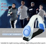 LED armband BIKE-0040, 2 λειτουργίες, 18.5 x 4cm, μπλε - Image 3