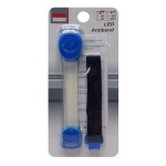 LED armband BIKE-0040, 2 λειτουργίες, 18.5 x 4cm, μπλε - Image 4