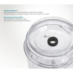 BRUNO πολυκόπτης BRN-0087, 2 ταχύτητες, 400W, 500ml, 4 λεπίδες, μαύρος - Image 6