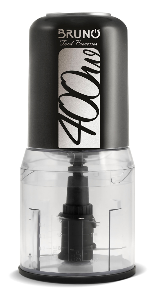 BRN-0087 BRUNO πολυκόπτης BRN-0087, 2 ταχύτητες, 400W, 500ml, 4 λεπίδες, μαύρος - Image 1
