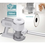 BRUNO ηλεκτρική σκούπα 2 σε 1 BRN-0133, 600W, λευκή-ασημί - Image 4