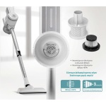 BRUNO ηλεκτρική σκούπα 2 σε 1 BRN-0133, 600W, λευκή-ασημί - Image 6