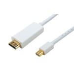 POWERTECH καλώδιο mini DisplayPort σε HDMI CAB-DP012, 3m, λευκό