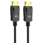 POWERTECH καλώδιο DisplayPort 1.2V CAB-DP049, copper, 4K/60Hz, 5m, μαύρο