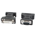 POWERTECH αντάπτορας VGA σε DVI 24+5 CAB-G016, συμβατό με 24+1, μαύρος
