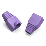 POWERTECH κάλυμμα για βύσμα δικτύου RJ45 CAB-N283, μωβ, 10τμχ