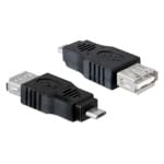 POWERTECH αντάπτορας USB σε Micro USB CAB-U029, μαύρος