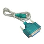 POWERTECH καλώδιο USB 2.0 σε RS232 25pin (F), copper, 1.5m