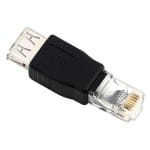 POWERTECH αντάπτορας RJ45 σε USB 2.0 female CAB-U085