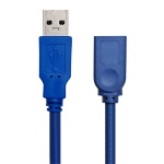 POWERTECH καλώδιο προέκτασης USB CAB-U154, 5Gbps, 5m, μπλε