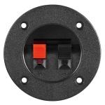 POWERTECH τερματικό ηχείου CAB-V037, Φ75mm, μαύρο