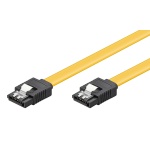 POWERTECH καλώδιο SATA III CAB-W045, 6 Gb/s, 0.70m, κίτρινο