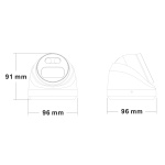 LONGSE IP κάμερα CMSBFG200, 2.8mm, 2MP, αδιάβροχη IP67, PoE - Image 4