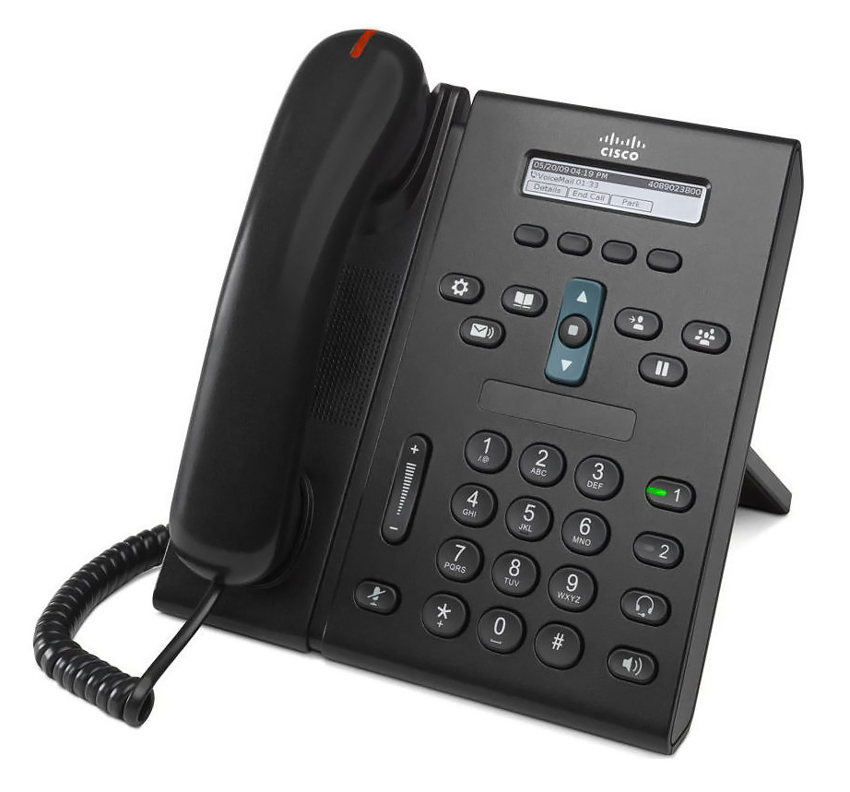 CP-6921-CL-K9 CISCO used Unified IP Phone 6921, PoE, μαύρο - Image 1