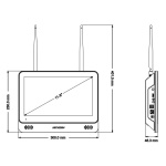 HIKVISION HIWATCH NVR καταγραφικό με οθόνη DS-7604NI-L1/W, WiFi - Image 5