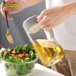 ECOCO γυάλινο δοχείο λαδιού-ξιδιού E1809, 600ml, γκρι - Image 2