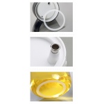 ECOCO γυάλινο δοχείο λαδιού-ξιδιού E1809, 600ml, γκρι - Image 3