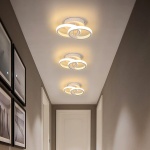 POWERTECH LED φωτιστικό οροφής HLL-0082, 20W, 4000K, 24.5x16.5cm, λευκό - Image 2