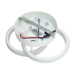POWERTECH LED φωτιστικό οροφής HLL-0082, 20W, 4000K, 24.5x16.5cm, λευκό - Image 4
