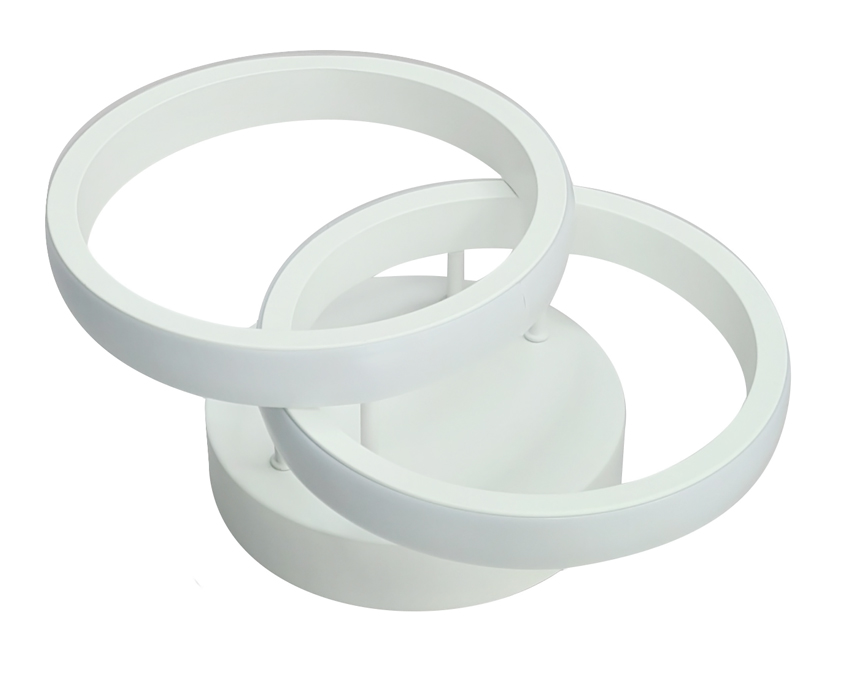 HLL-0082 POWERTECH LED φωτιστικό οροφής HLL-0082, 20W, 4000K, 24.5x16.5cm, λευκό - Image 1