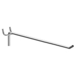 Γάντζος μονός HOOK-35-5 για διάτρητο stand, μεταλλικός, 35cm, 5τμχ
