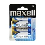 MAXELL αλκαλικές μπαταρίες LR20/D, 1.5V, 2τμχ