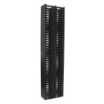 POWERTECH cable managment για rack NETW-0006, 23 θέσεων, πλαστικό, 2τμχ