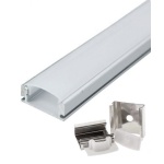 OPTONICA ράγα για καλωδιοταινία LED 5190, μεταλλική, 1m