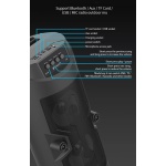 CELEBRAT φορητό ηχείο OS-09 με μικρόφωνο, 10W, 1200mAh, Bluetooth, μπλε - Image 4