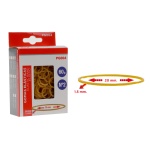 MP λαστιχάκια συσκευασίας PG004 σε κουτί, No2, 1.5x20mm, 60g