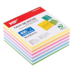 MP χαρτάκια σημειώσεων PN032-3, 90x90mm, 400τμχ, χρωματιστά